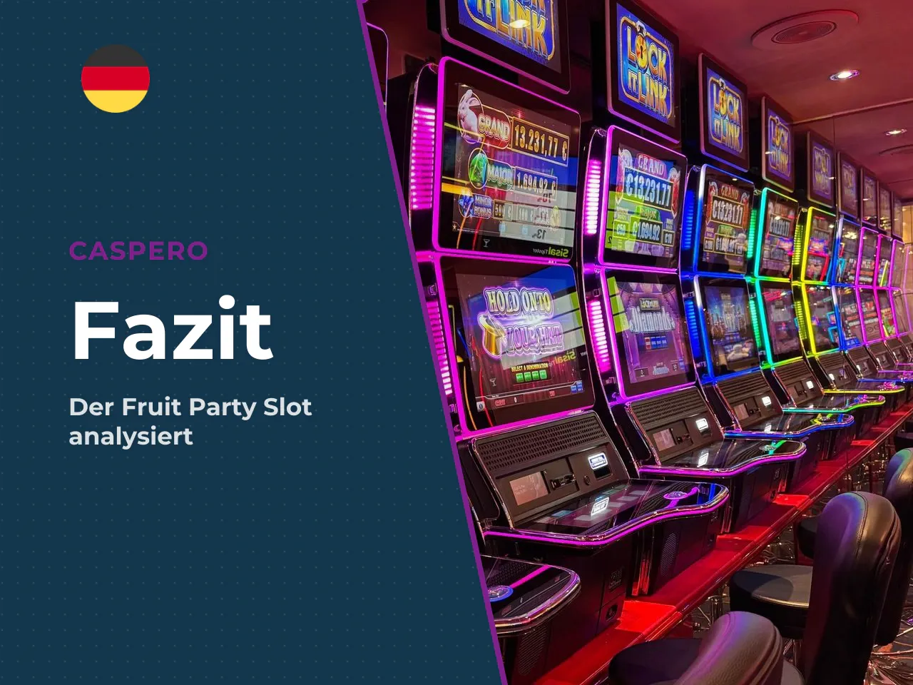 16. Schlussfolgerungen. Fruit Party ist ein