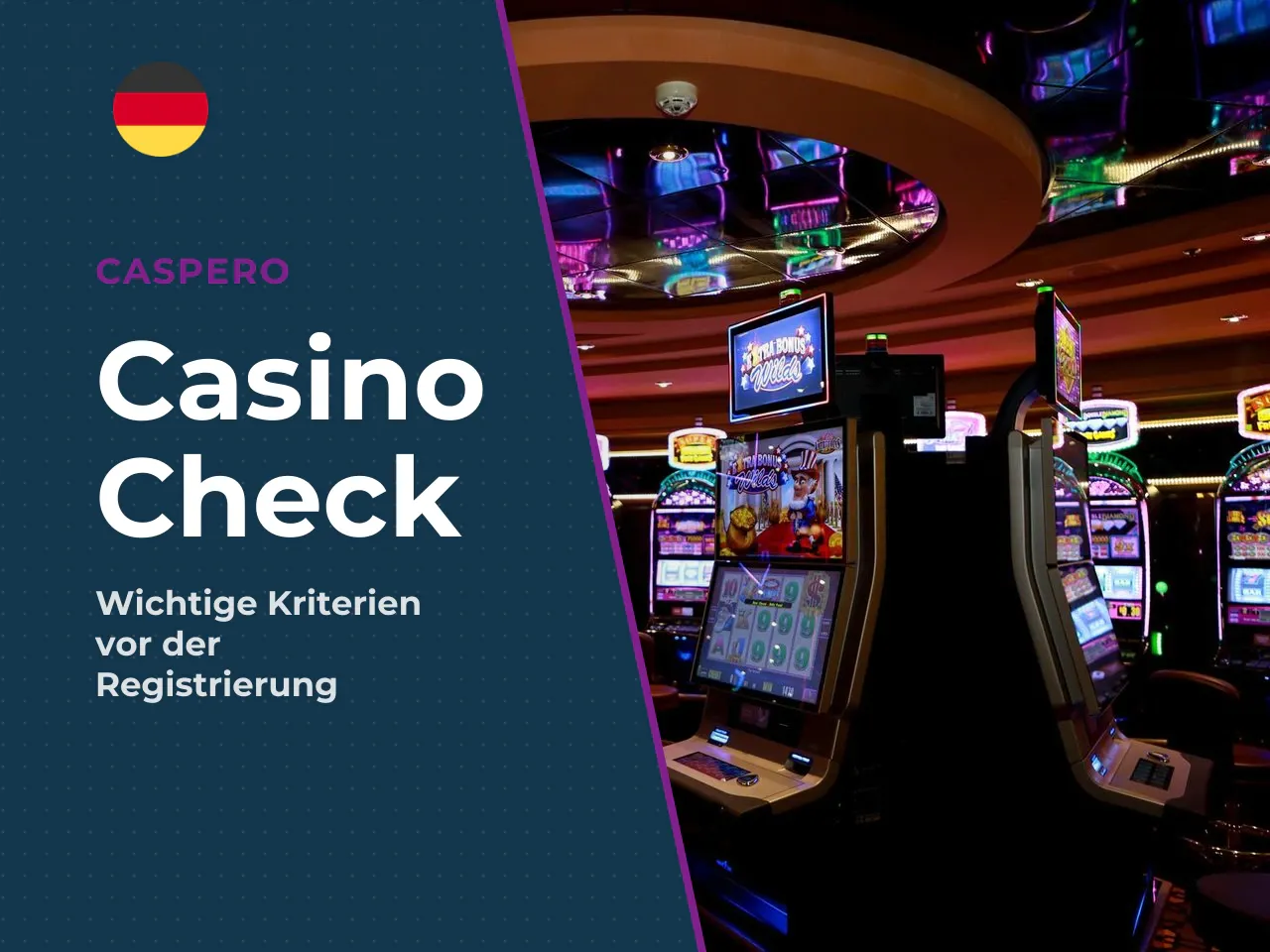 Casino-Angebot, Bonus und Freispiele vor der