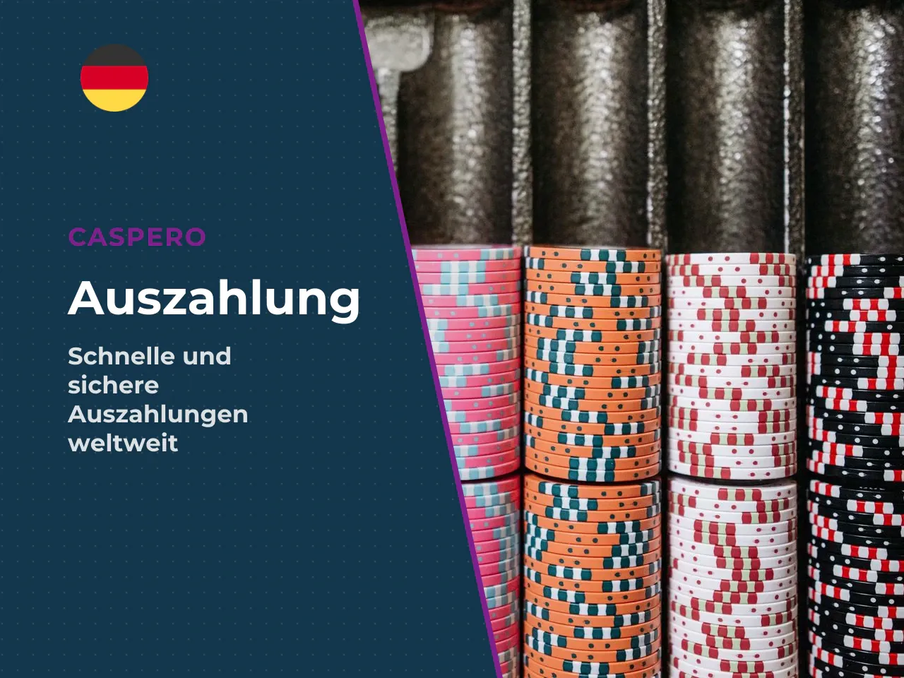 Welche Auszahlungsmethoden bei Caspero verfügbar sind