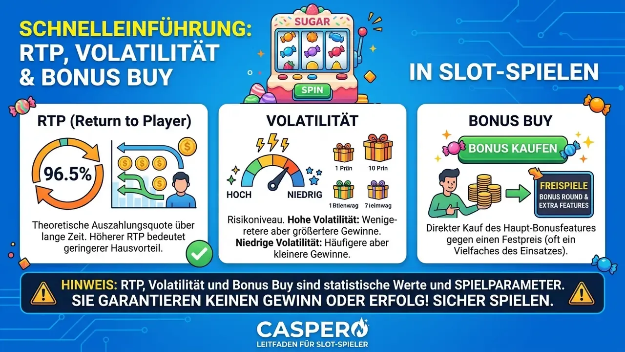 Sugar Rush 1000 RTP und Volatilität