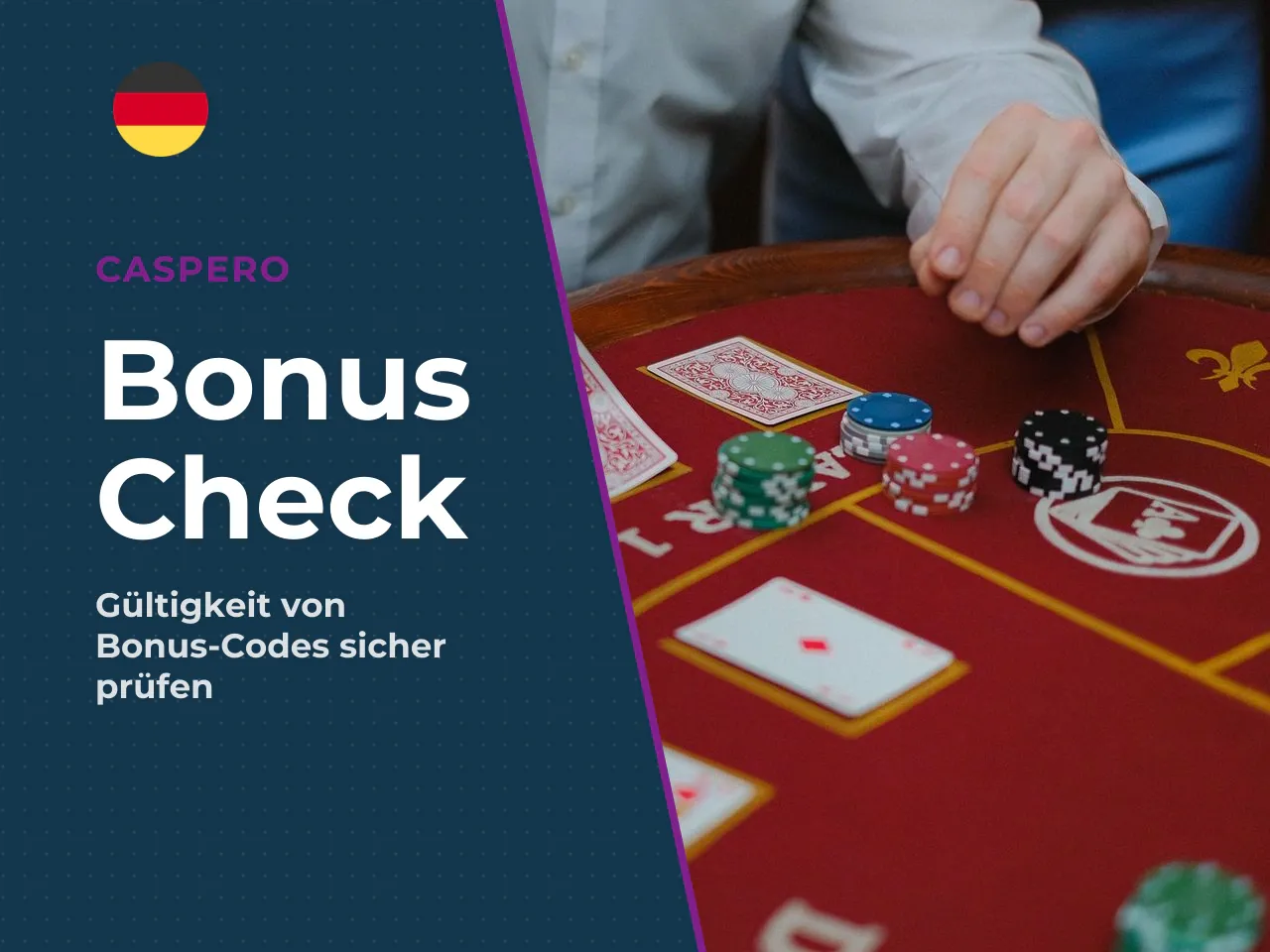 Merkmale eines gültigen bonus code. Woran
