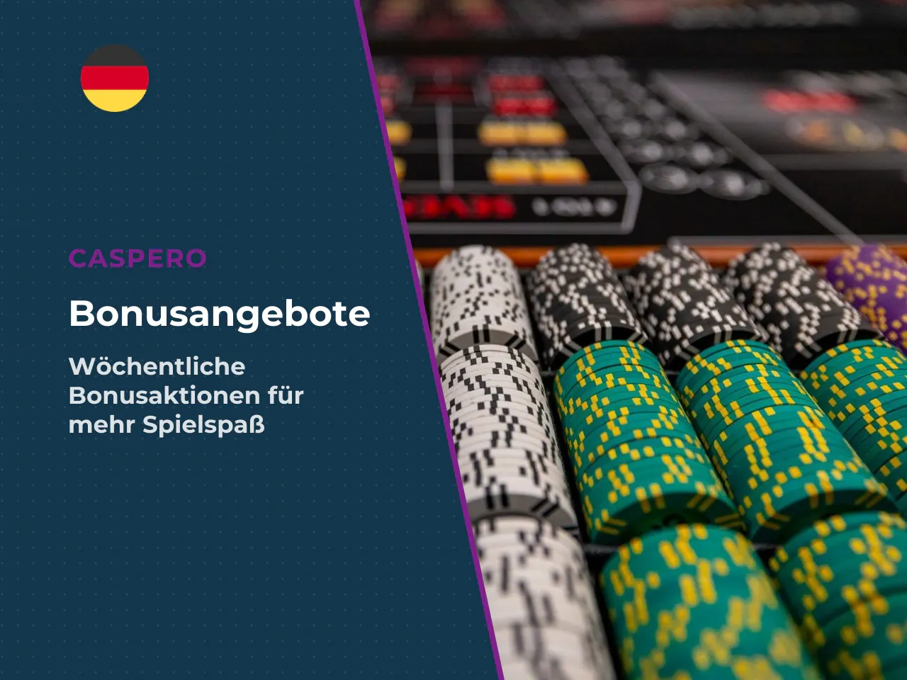 Zusätzlich gibt es wöchentliche Reload-Boni, etwa