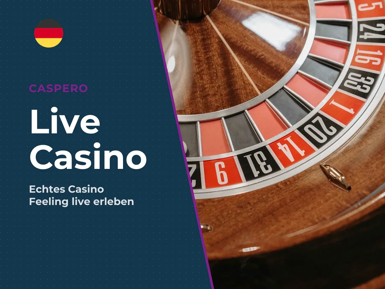 Live Casino und Roulette Live. Das
