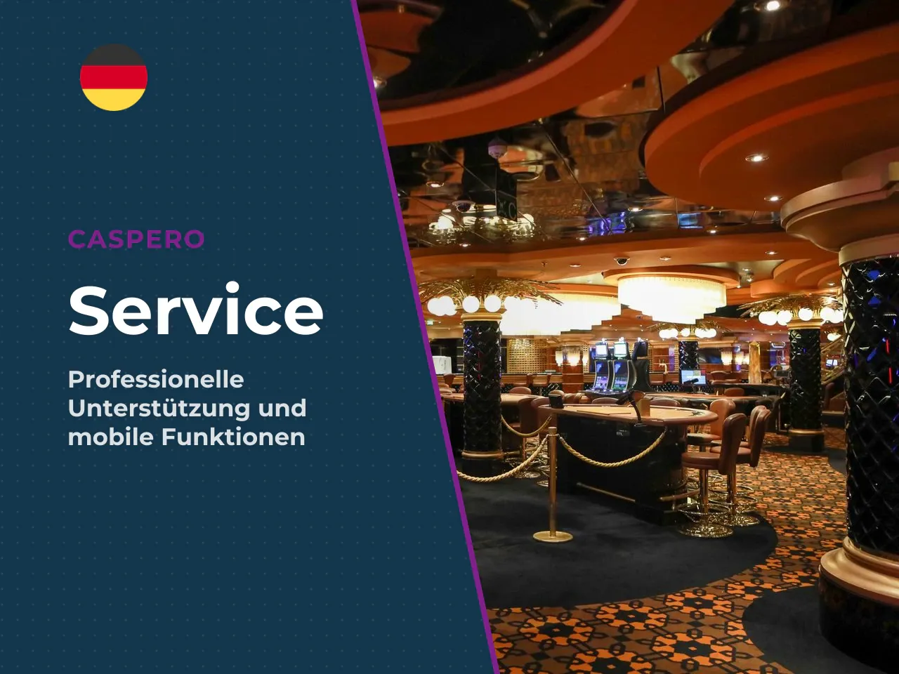 Mobile Funktionen, Support und Caspero Push