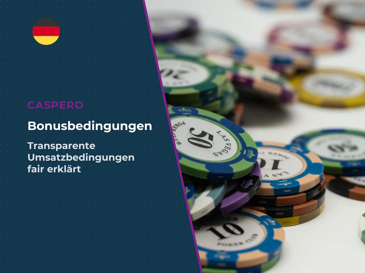 Bonusbedingungen vor dem Einlösen prüfen. Die
