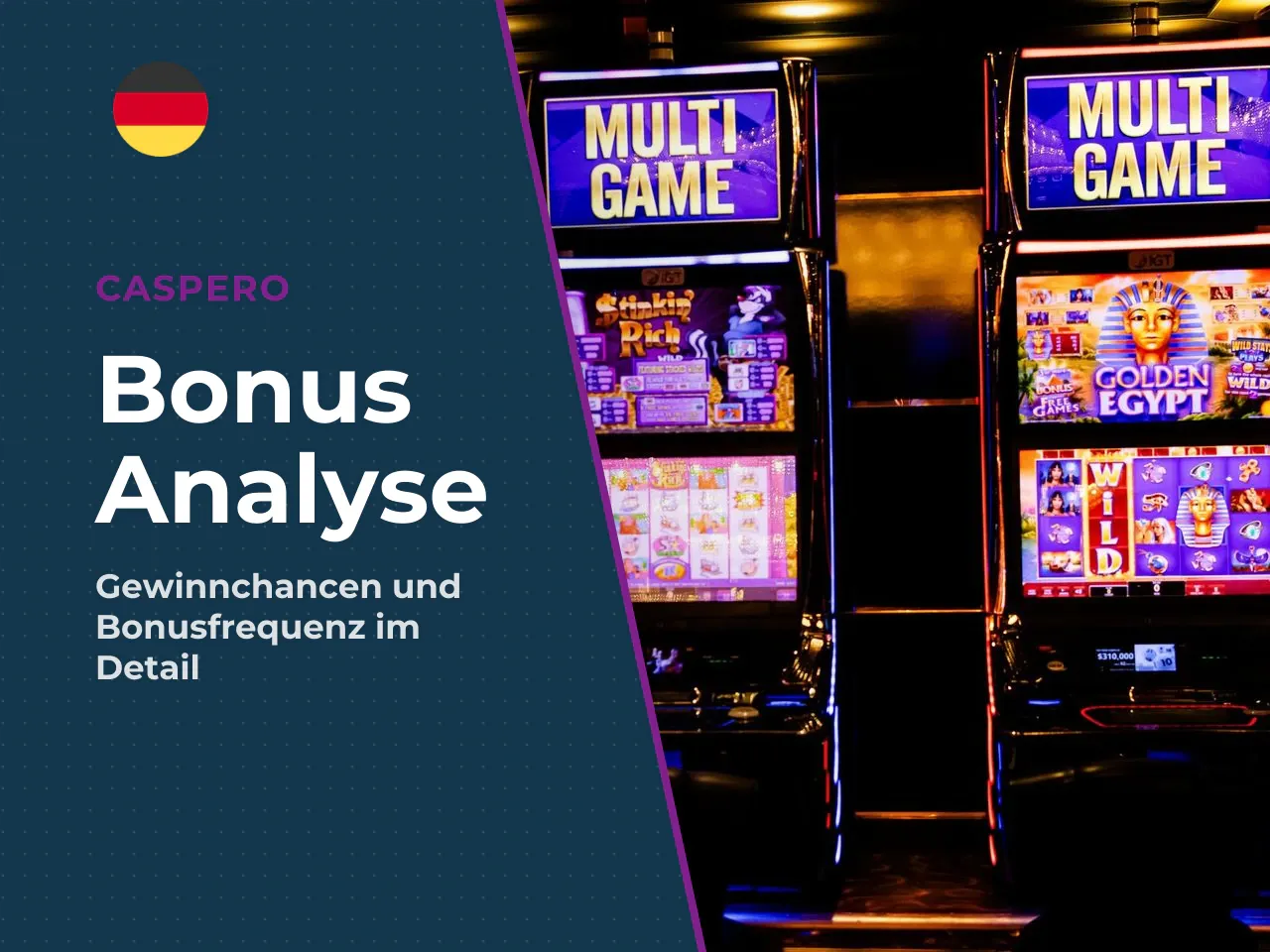 Die dokumentierte Bonusfrequenz von 1 zu