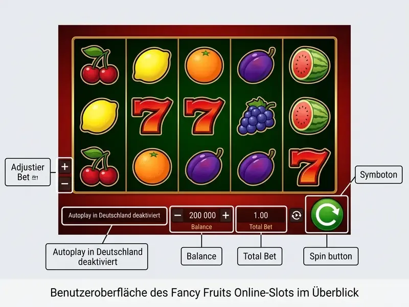 fancy fruits slot online spielen