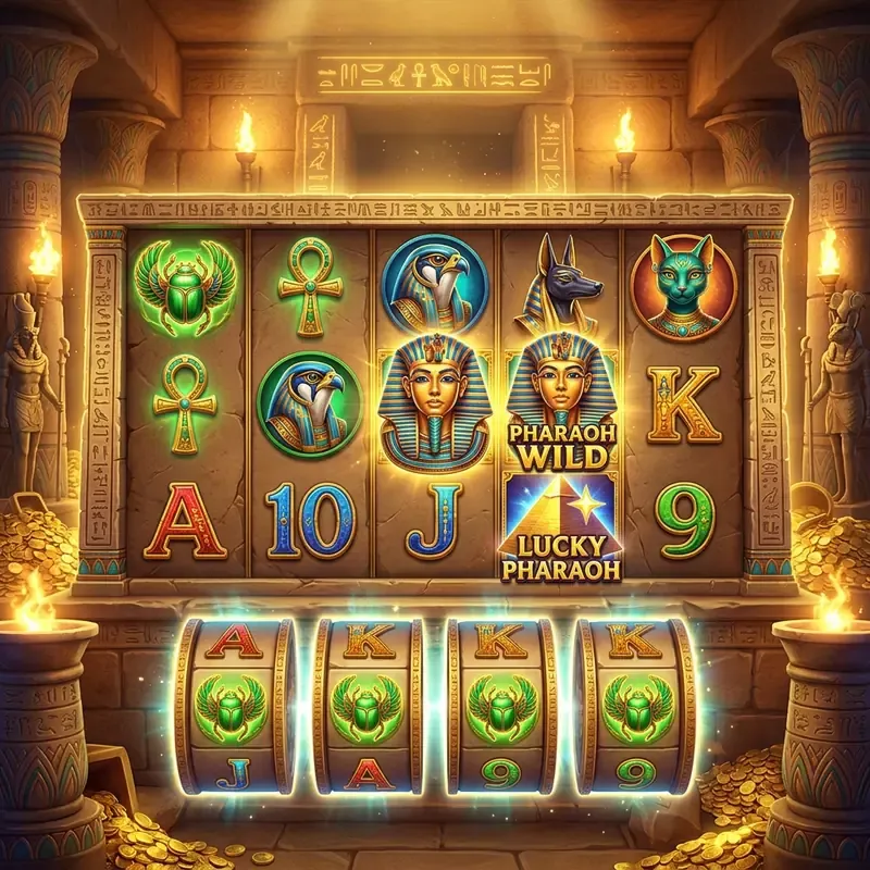 Lucky Pharaoh Wild Slot online spielen