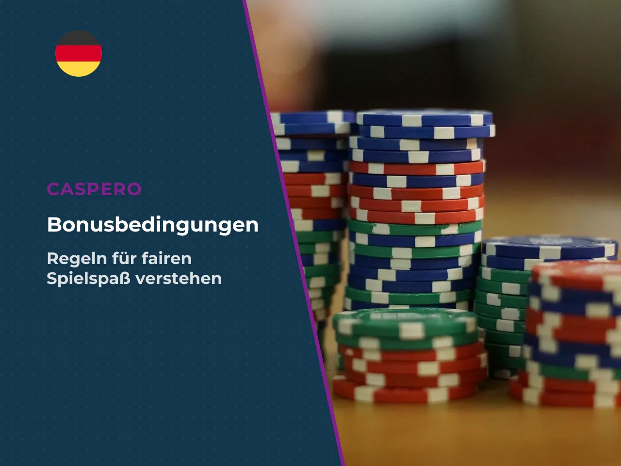 Bedingungen der Caspero Casino Boni Was
