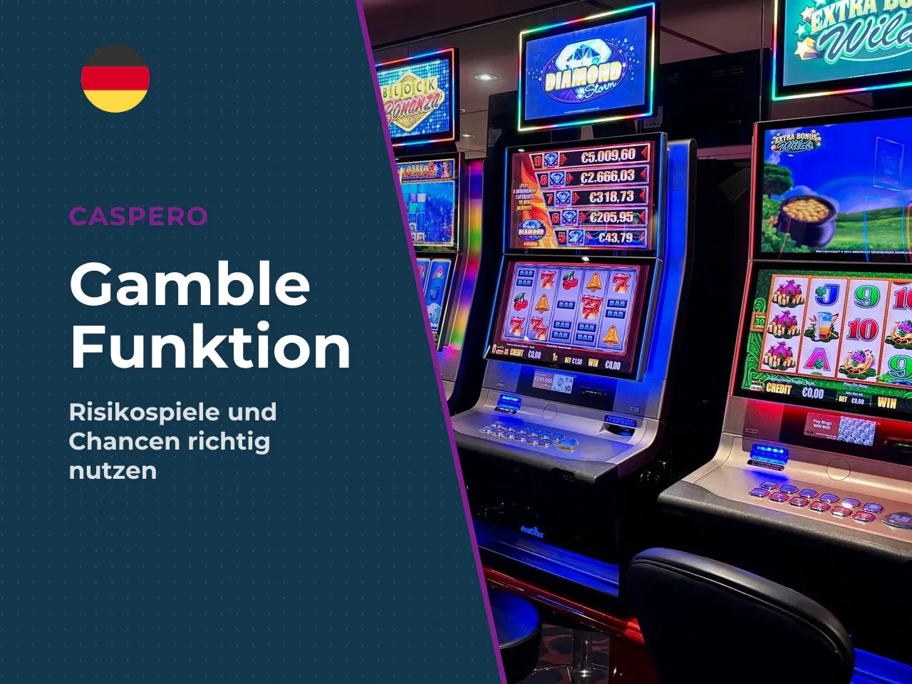 Gamble Funktion, Bankroll-Management und verantwortungsvoller Einsatz