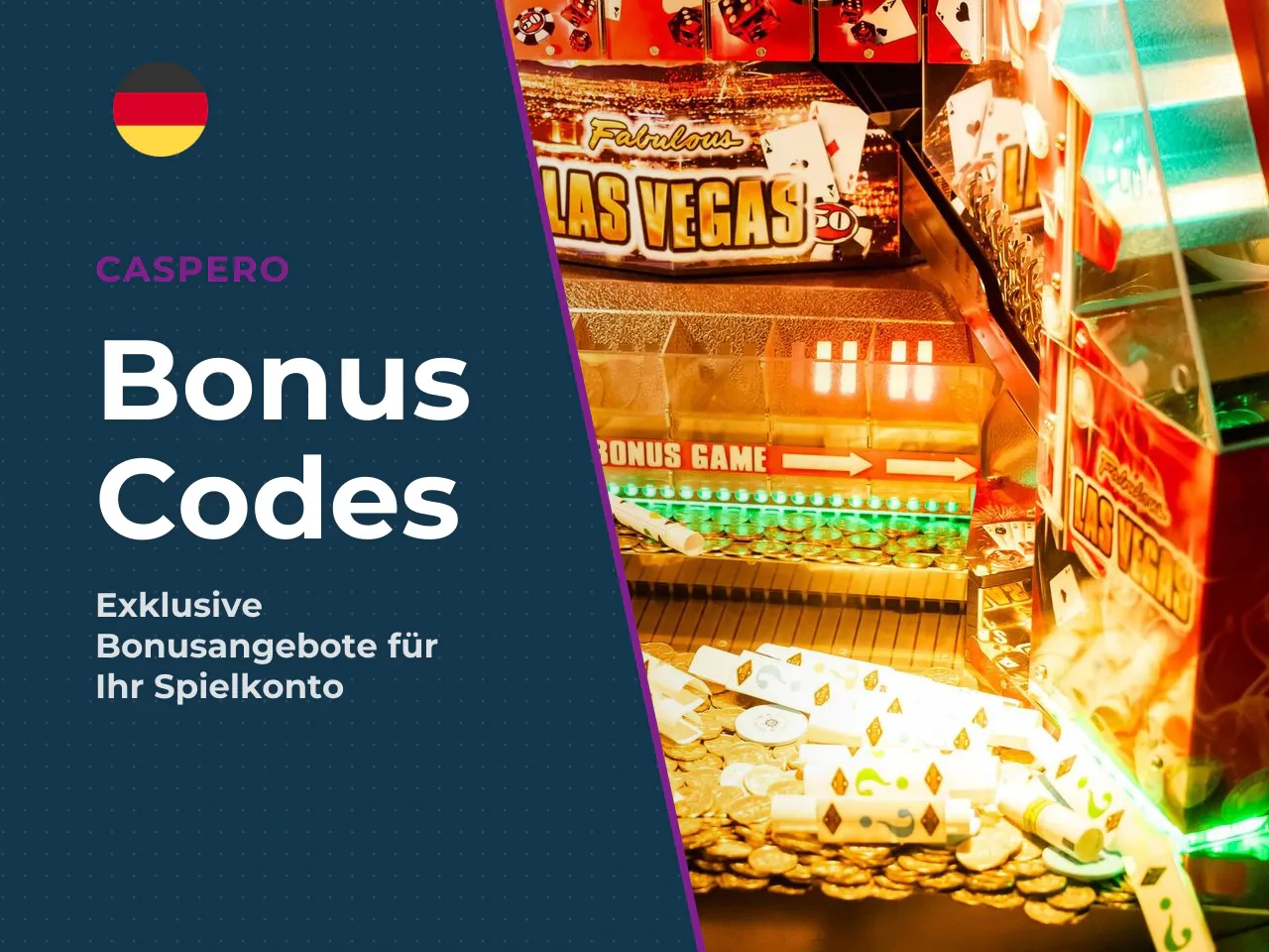 Caspero promo code welche Boni verfügbar