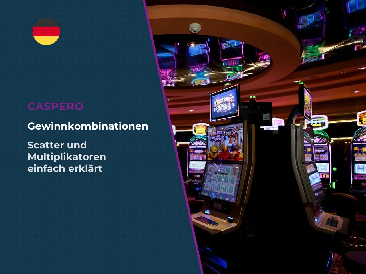 Scatter-Symbole und Multiplikatoren. Das Scatter-Symbol unterscheidet