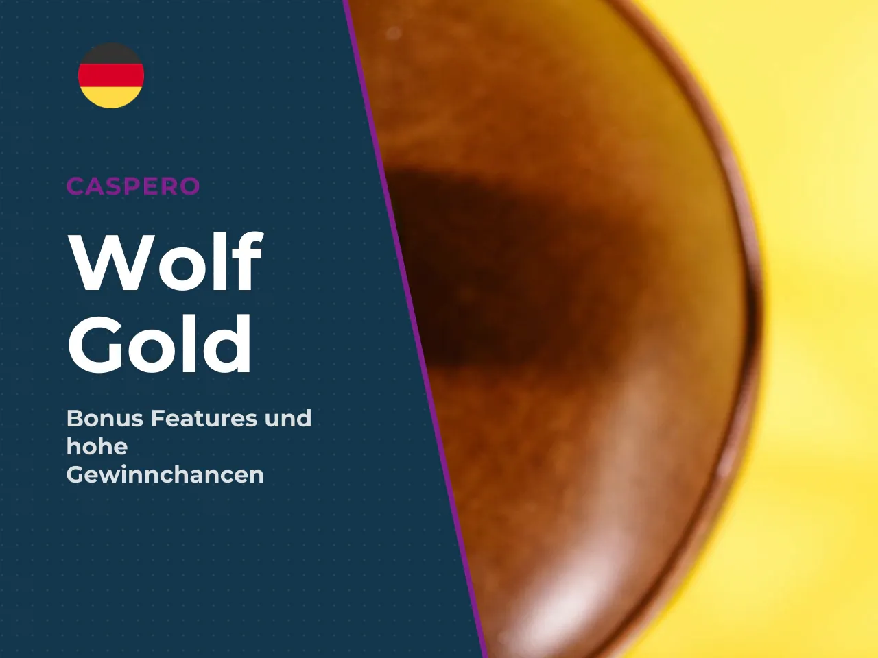 Freispiele und Jackpot Feature. Wolf Gold