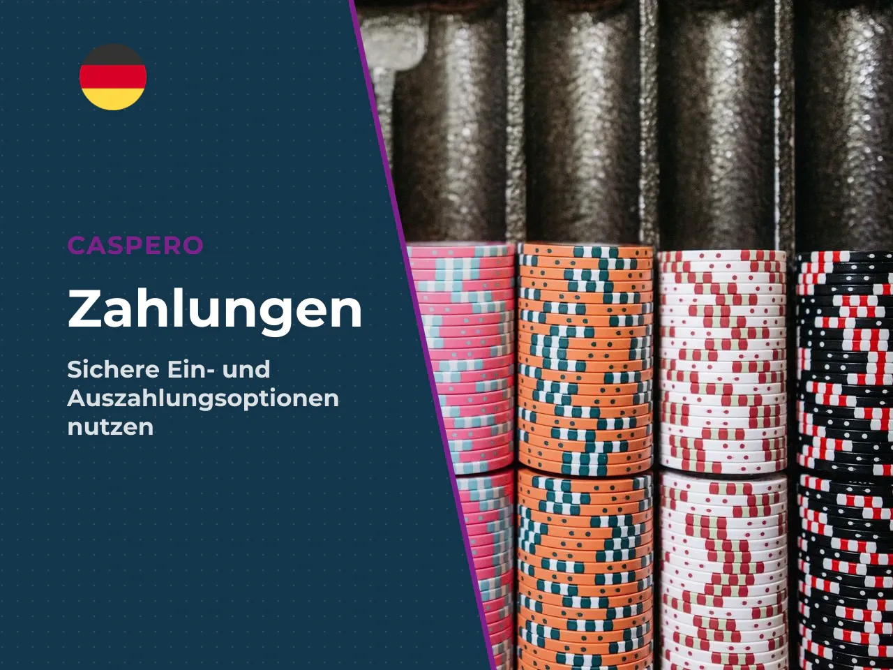Zahlungsmethoden sowie Bedingungen für Auszahlungen. Die