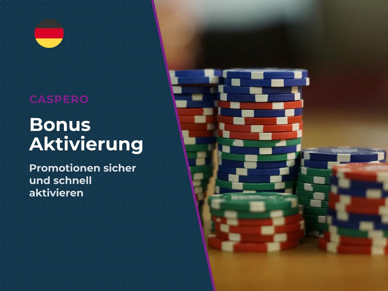Bonus und Promo Code bei Caspero