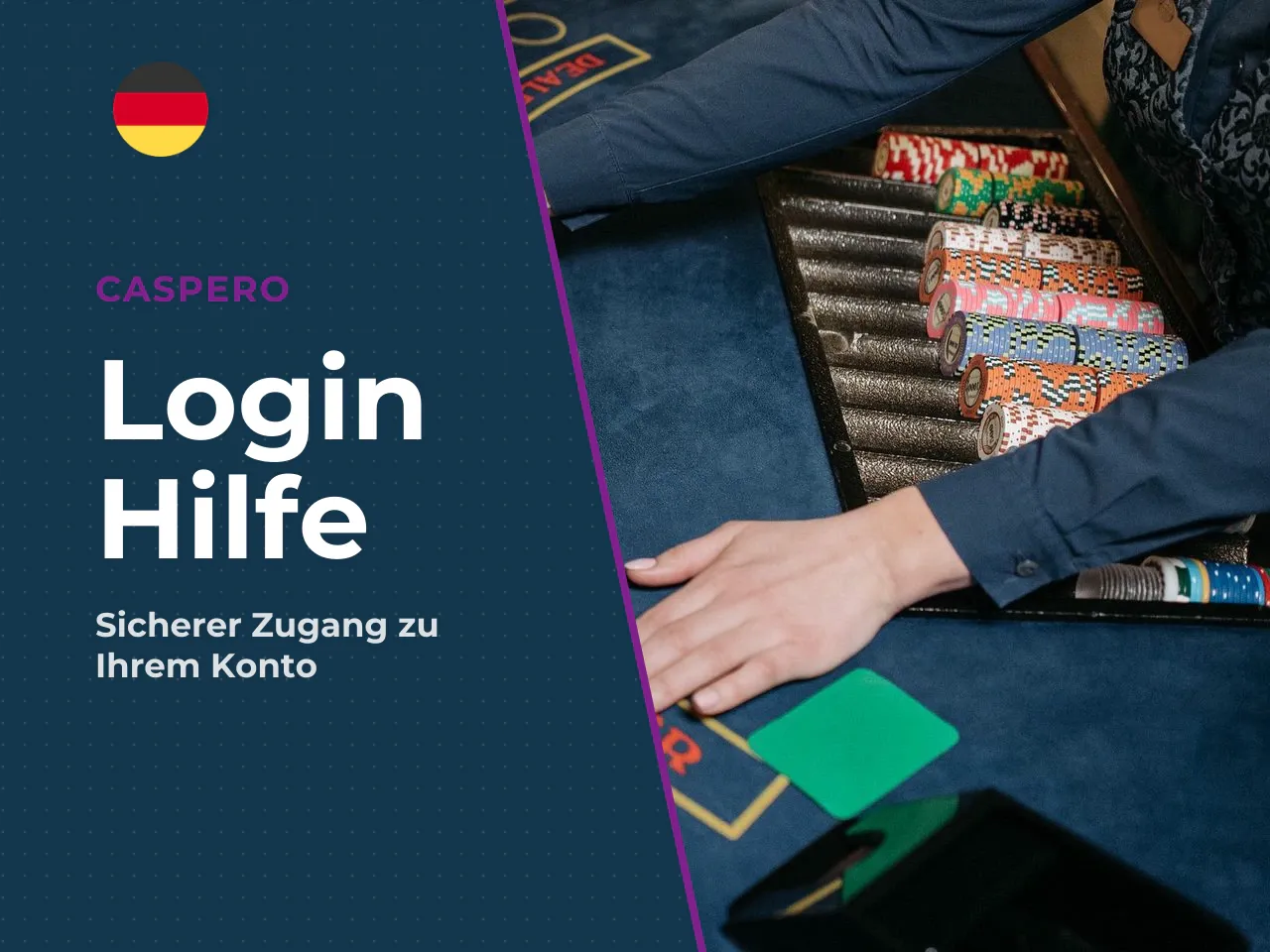 Probleme beim Caspero Casino Login beheben