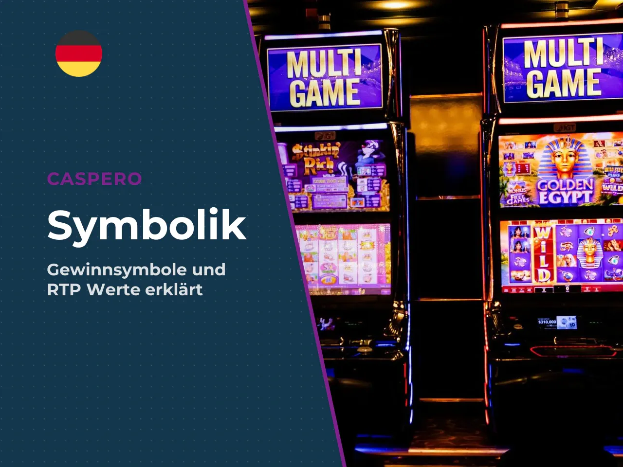 Das Symbol-Set umfasst insgesamt sieben klassische