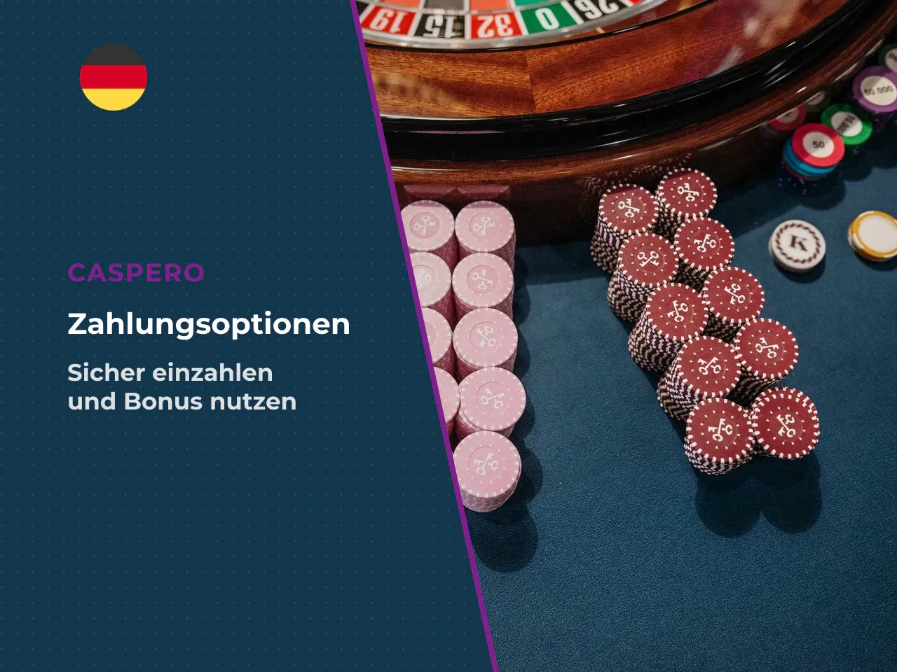 Prüfung der Details vor der Einzahlung