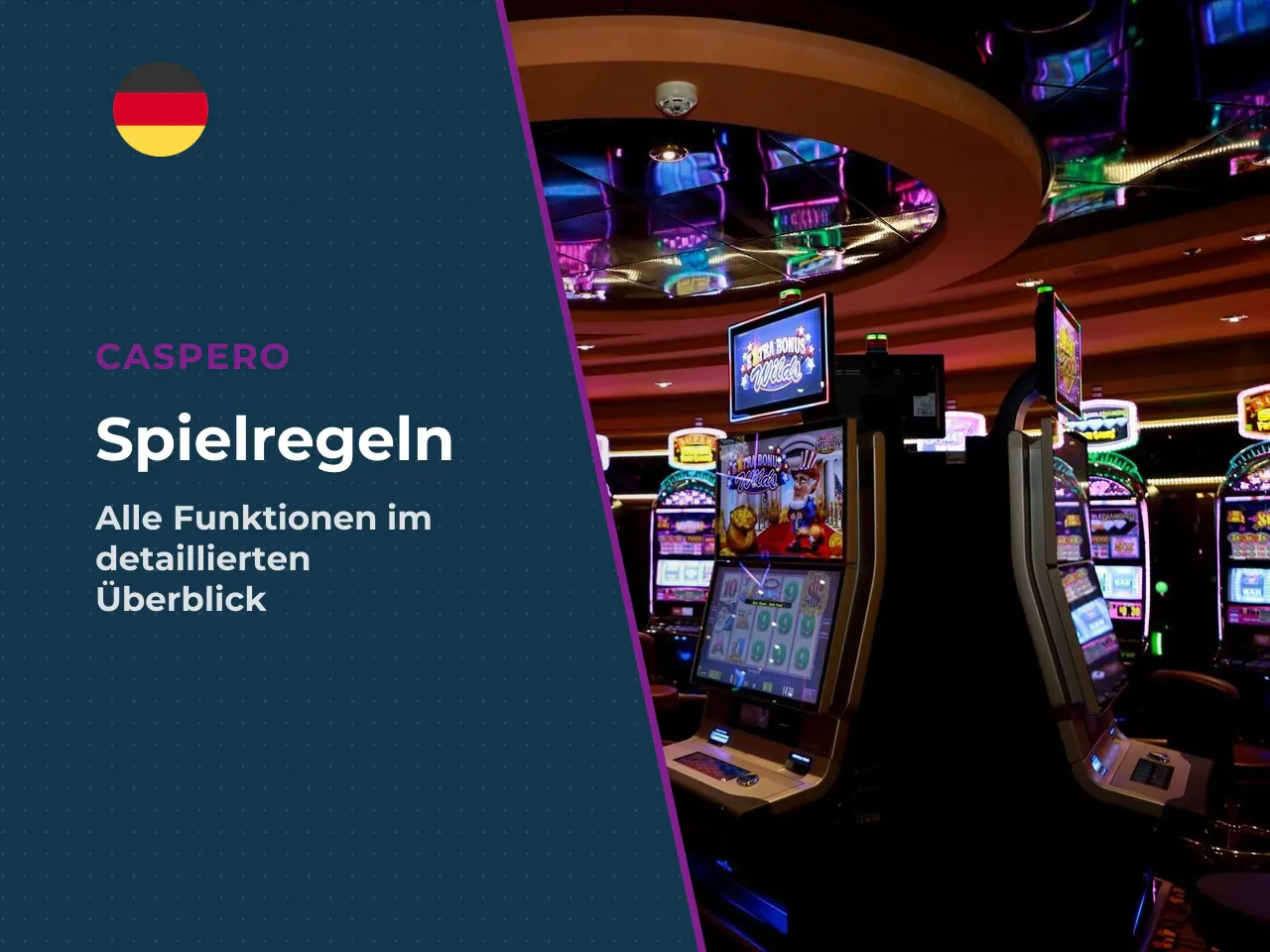 Spielautomat im Überblick Walzen, Gewinnlinien und